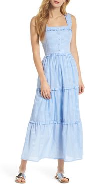 Courtney Rio Stripe Lawn Maxi Dress