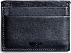 Leather Card Case - Blue
