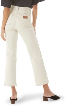 Wild West High Waist Ankle Straight Leg Jeans