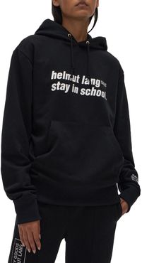 Stay In School Graphic Cotton Hoodie