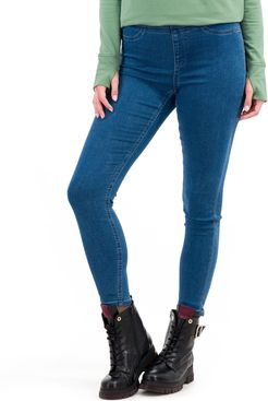 Jegging in tessuto stretch effetto jeans