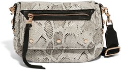 Borsa in pelle con tracolla removibile High Riser Crossbody