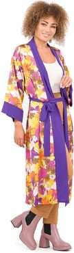 Kimono in raso fantasia