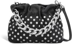 Borsa a tracolla Chain Handheld in pelle