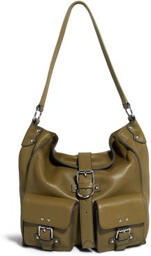 Borsa a spalla in pelle Saddle-Up Hobo