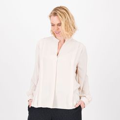 Blusa in doppia georgette