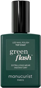 Smalto top coat per lampada LED Green Flash