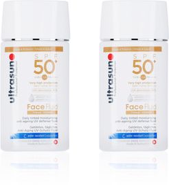 Face Fluid Tinted SPF50+ Protezione solare colorata