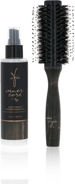 Inner Core: spray fortificante capelli e spazzola