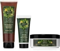 Kit Miele di Bosco: crema corpo + crema mani + crema doccia