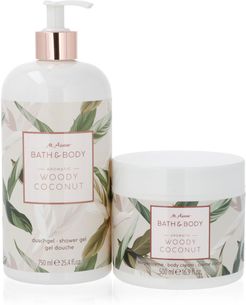 Bagnoschiuma e crema corpo Woody Coconut