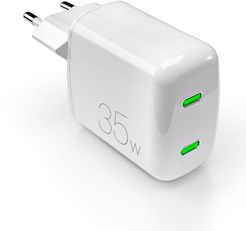 Caricabatterie da parete Power Delivery con 2 porte USB-C