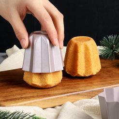 4 mini stampi per pandoro