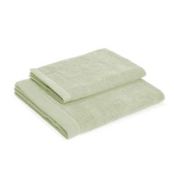 2 asciugamani Mikado in spugna di cotone 500 g/mq