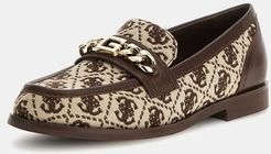 Guess, Donna, Mocassino Victer 4G Logo, marrone multi, 40 