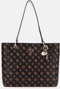 Guess, Donna, Shopper Noelle 4G Logo Peony, Marrone multi, T/U 