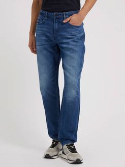 Guess, Uomo, Jeans Vestibilità Regular, Blu, 32 
