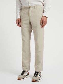 Guess, Uomo, Pantalone Chino, Beige, 34 