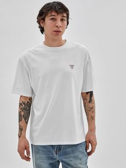 Guess Originals, Uomo, T-Shirt Logo Posteriore, Bianco, XXL 