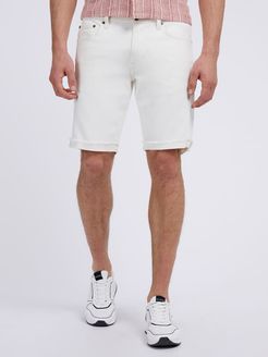 Guess, Uomo, Shorts Jeans, bianco, 36 