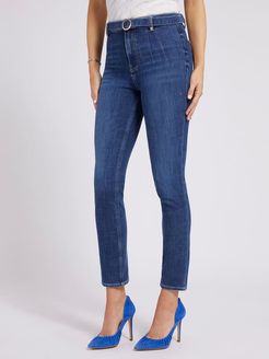 Guess, Donna, Jeans Skinny, Blu, 32 