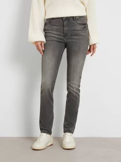 Guess, Donna, Jeans Skinny, Grigio, 32 