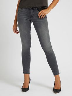 Guess, Donna, Jeans Skinny, Grigio, 31 