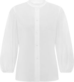 Jess Cotton Shirt In White