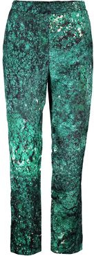 Ripley 100% Silk Malachite Pants