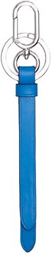 Dog Clip Leather Key Holder Blue