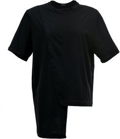 Padded T-Shirt In Black