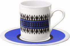 Espresso Cup & Saucer Geometric