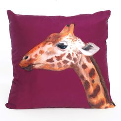 Oscar Giraffe Cushion