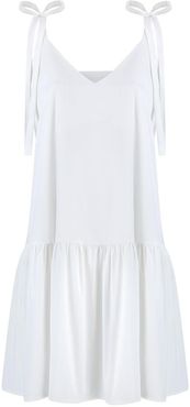Margo White Cotton Dress