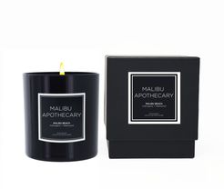 MALIBU BEACH High Gloss Black Candle - Mahogany & Teakwood