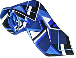 The Abstract Tie Royal Blue