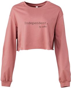 Independent Mauve Cropped Top