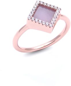 Terra Small Ring In Lavender Jade