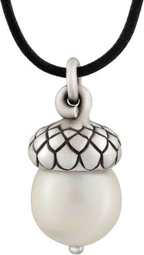 Acorn Pendant With Pearl