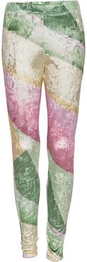 Veve High Waist Leggings In Velour Patisserie Print