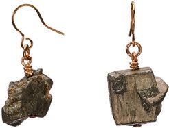 The Raw One Pyrite Earrings