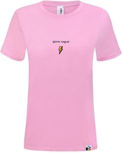 Gone Rogue Organic Tee In Pink