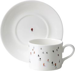 Skiers Cup & Saucer