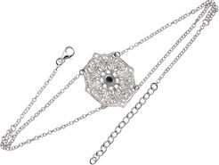 Silver Mandala Choker Necklace