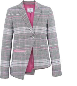 Sustainable Revivify Blazer In Glen Plaid