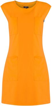 Holland Orange Pocket Active Dress