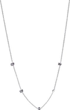 Satelite Chain Necklace Sterling Silver
