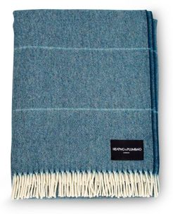 Alpaca Throw Blue