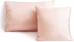 Pink Silk Pillowcase - 50cmx60cm