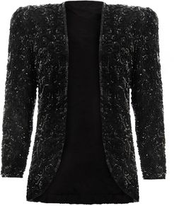 Noir Sequin Jacket